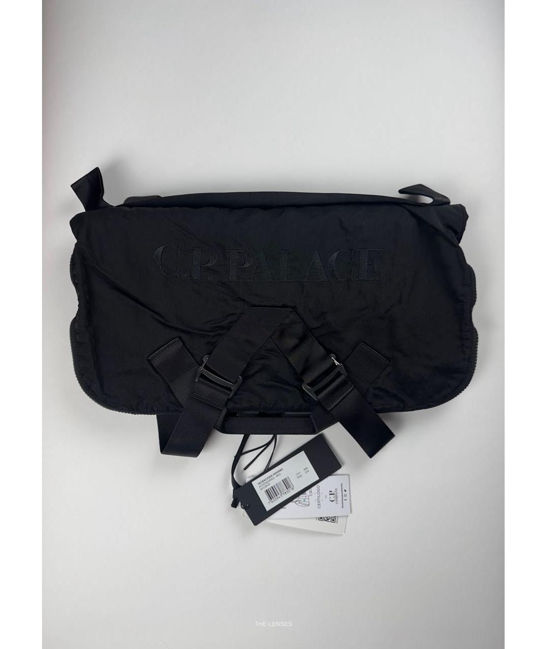 CP COMPANY Черный нейлоновый портфель, фото 3