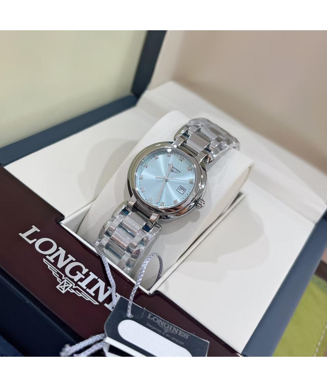 LONGINES Серебряные часы, фото 2