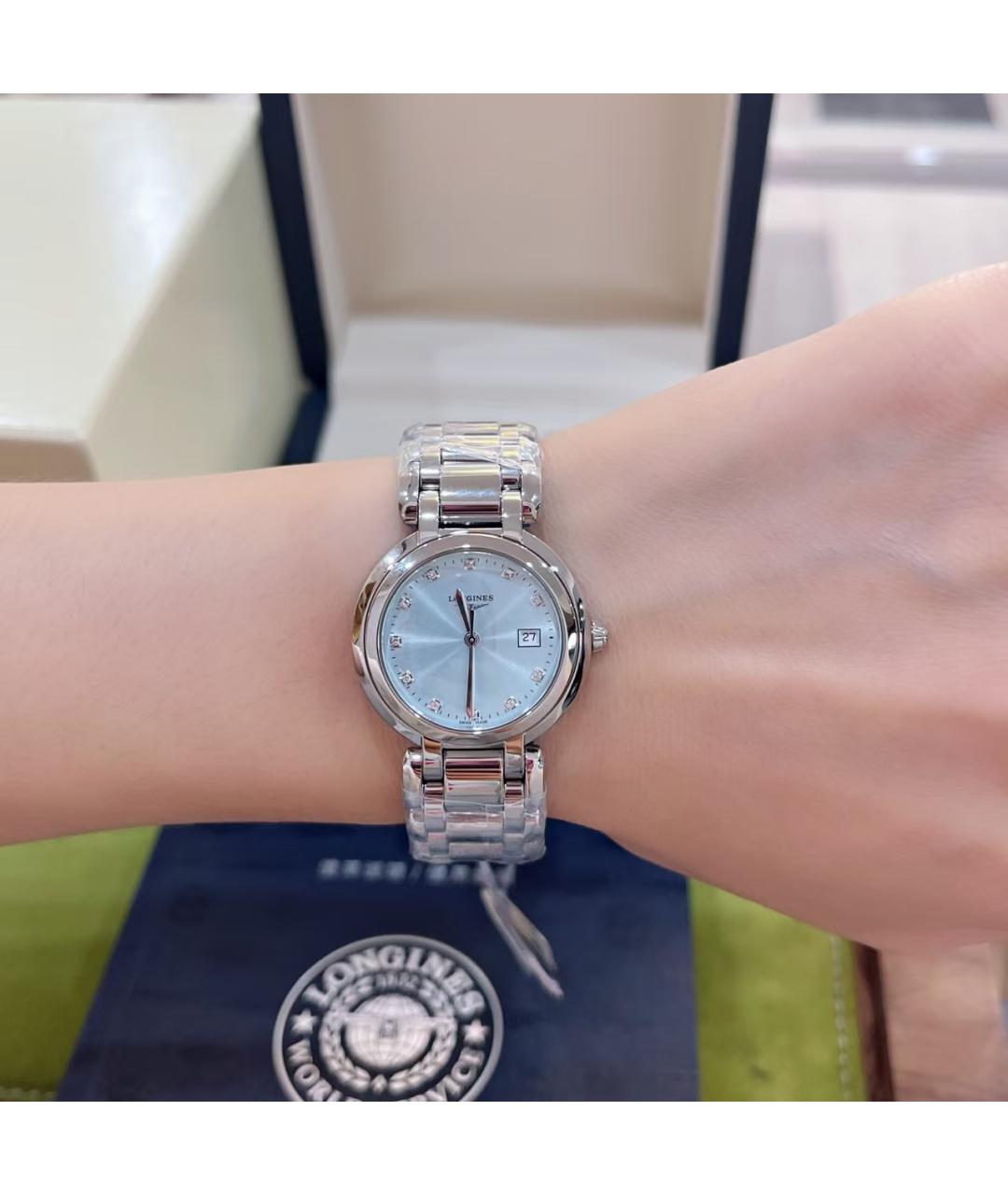 LONGINES Серебряные часы, фото 6