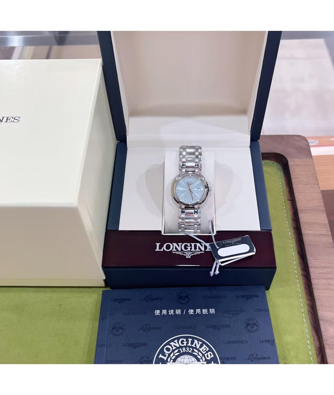 LONGINES Серебряные часы, фото 3