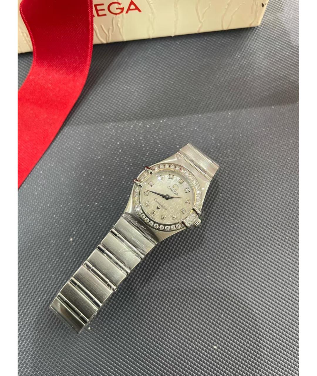 OMEGA Серебряные часы, фото 5