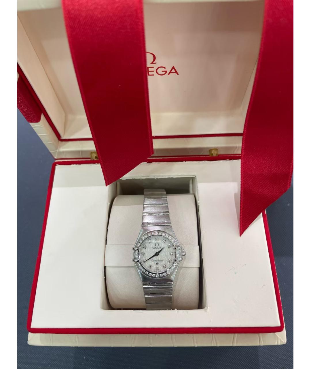 OMEGA Серебряные часы, фото 2