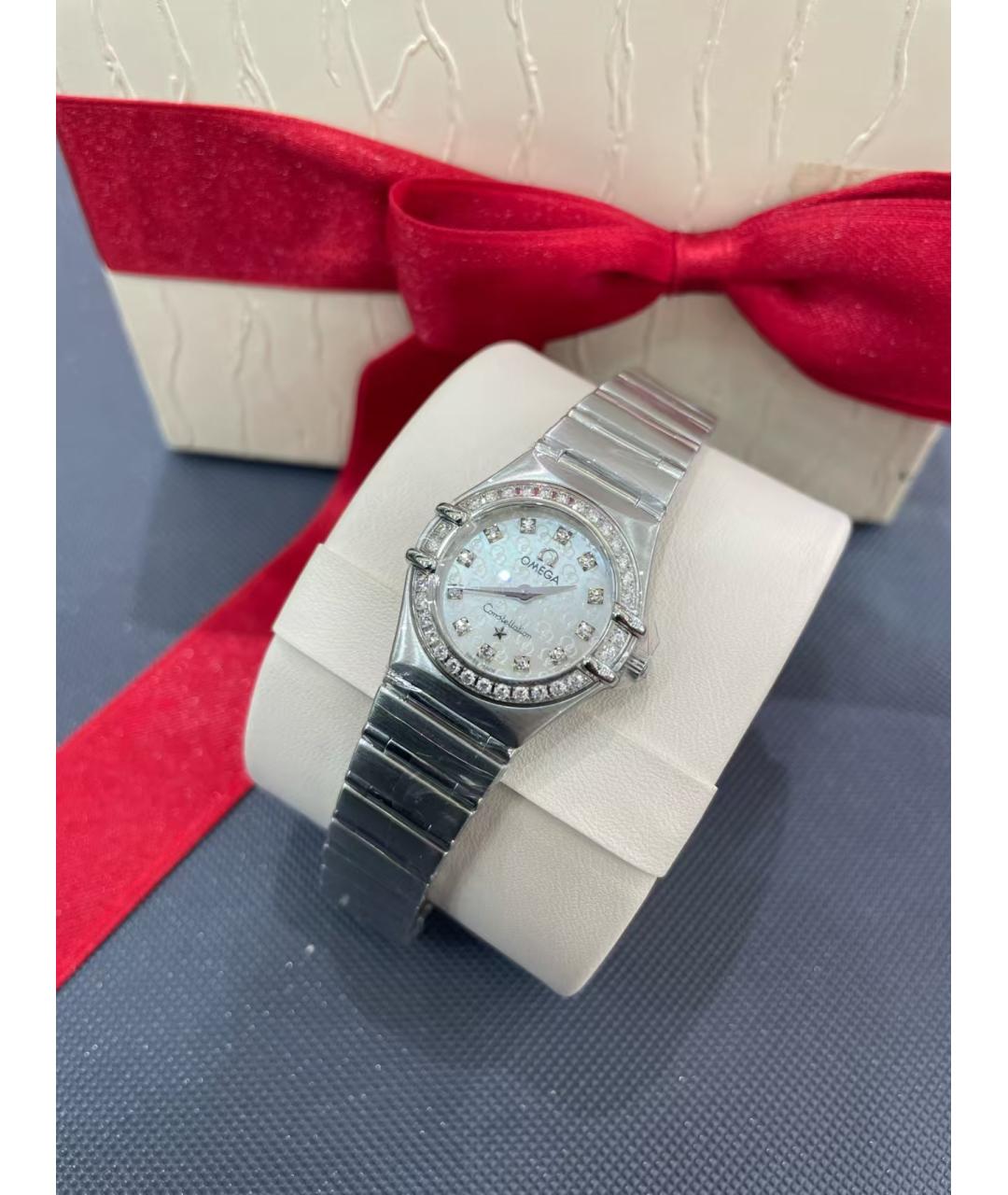 OMEGA Серебряные часы, фото 3