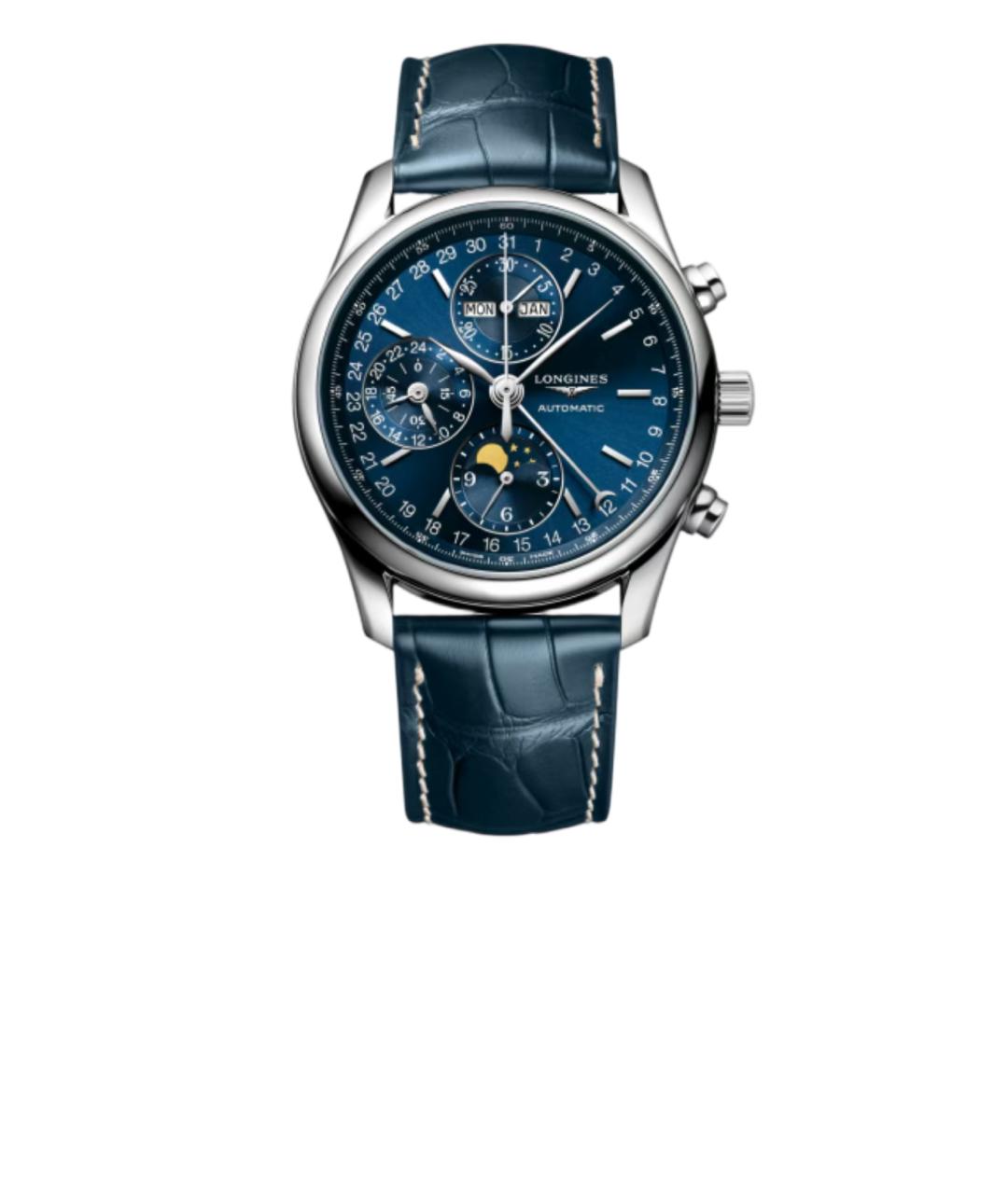 LONGINES Темно-синие часы, фото 6