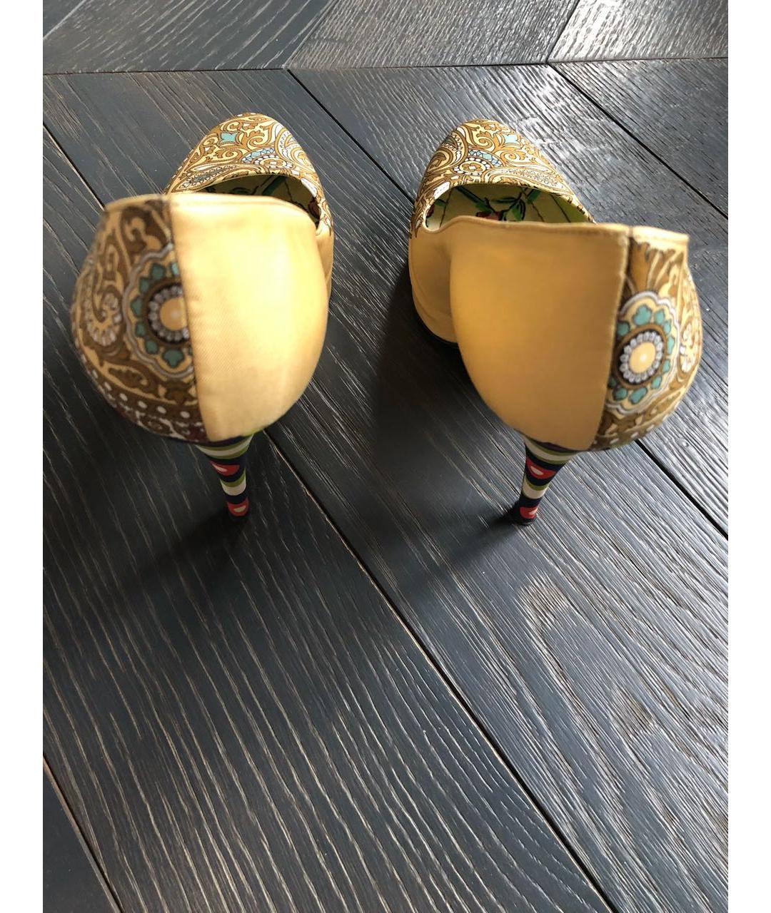 DOLCE&GABBANA Текстильные туфли, фото 4