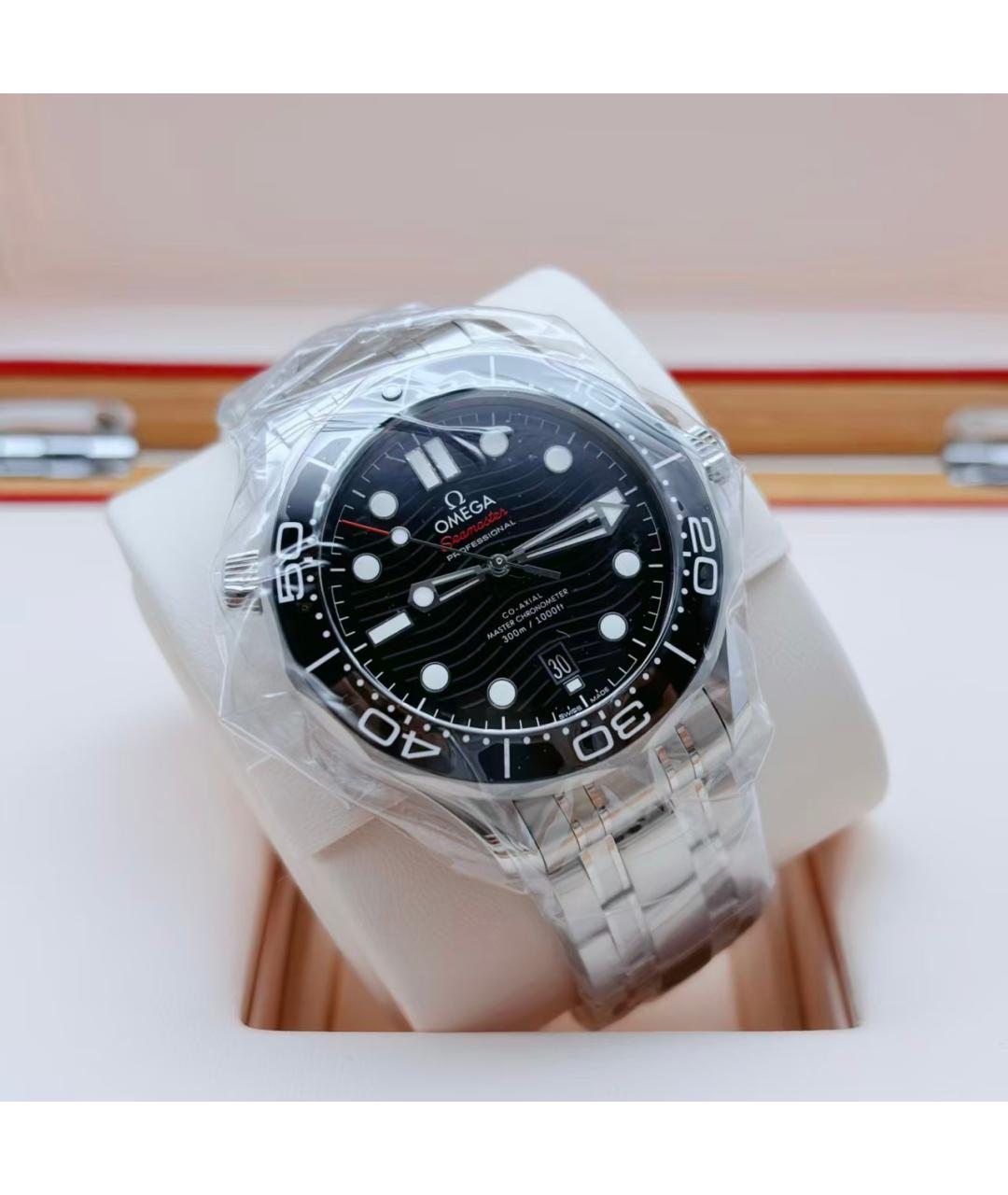 OMEGA Серебряные часы, фото 4