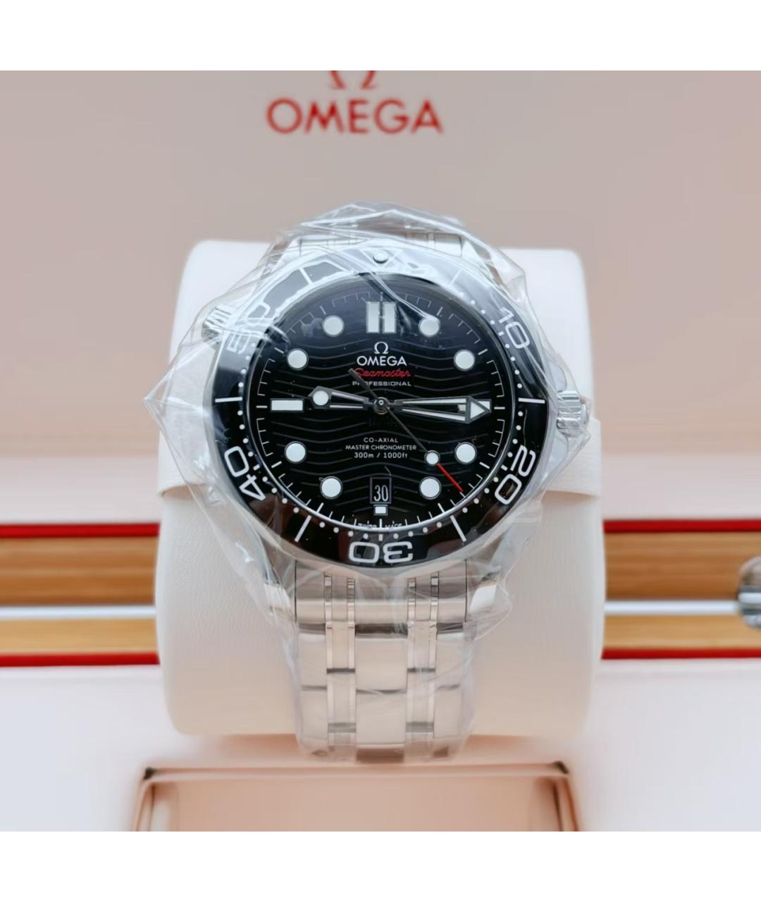 OMEGA Серебряные часы, фото 2