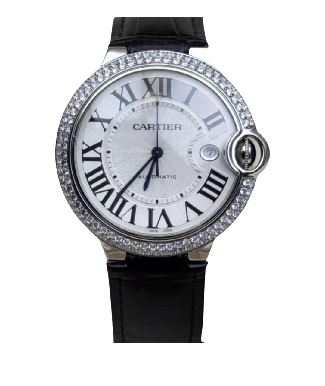 CARTIER Черные часы, фото 1