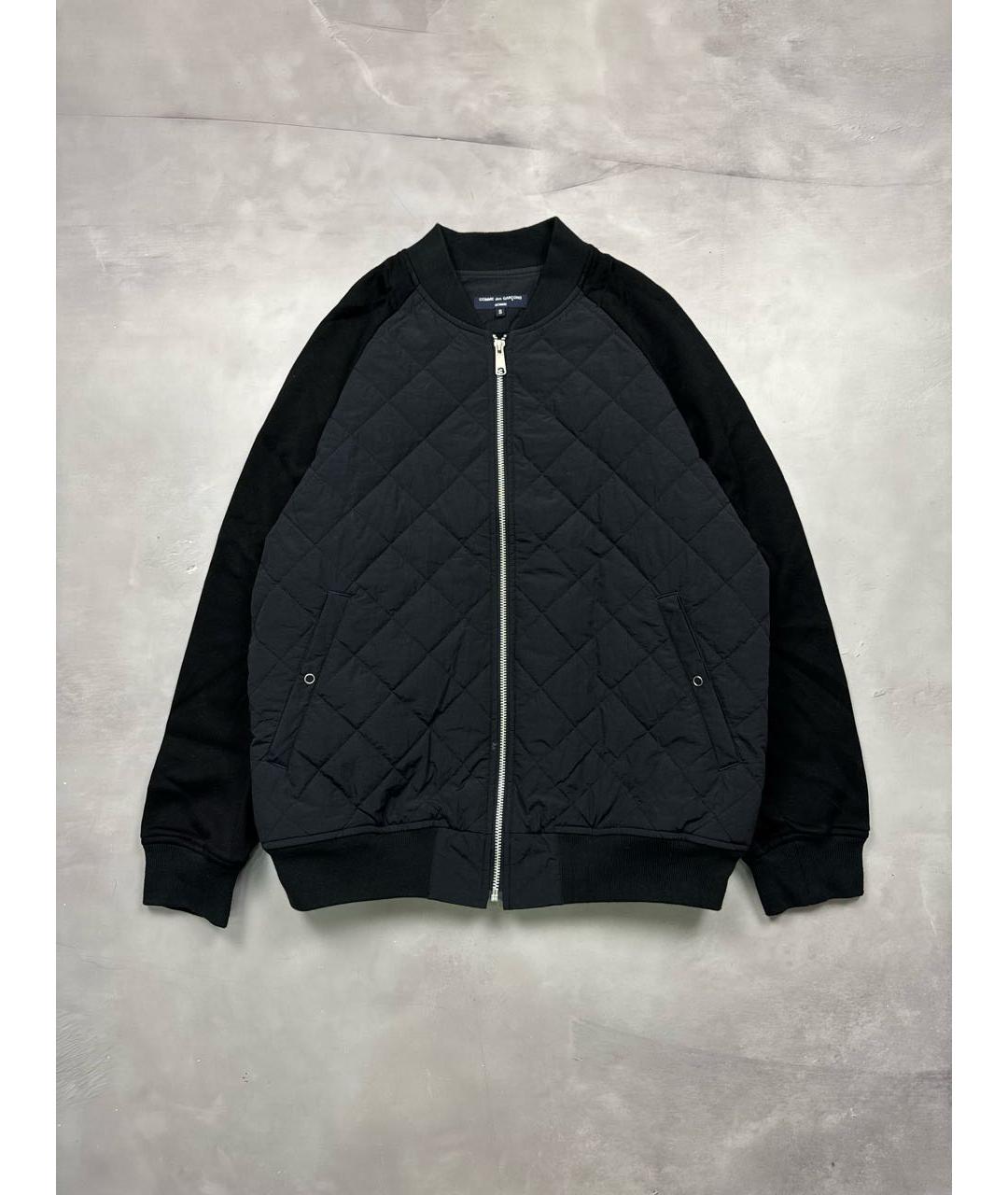 COMME DES GARÇONS Темно-синяя хлопковая куртка, фото 9