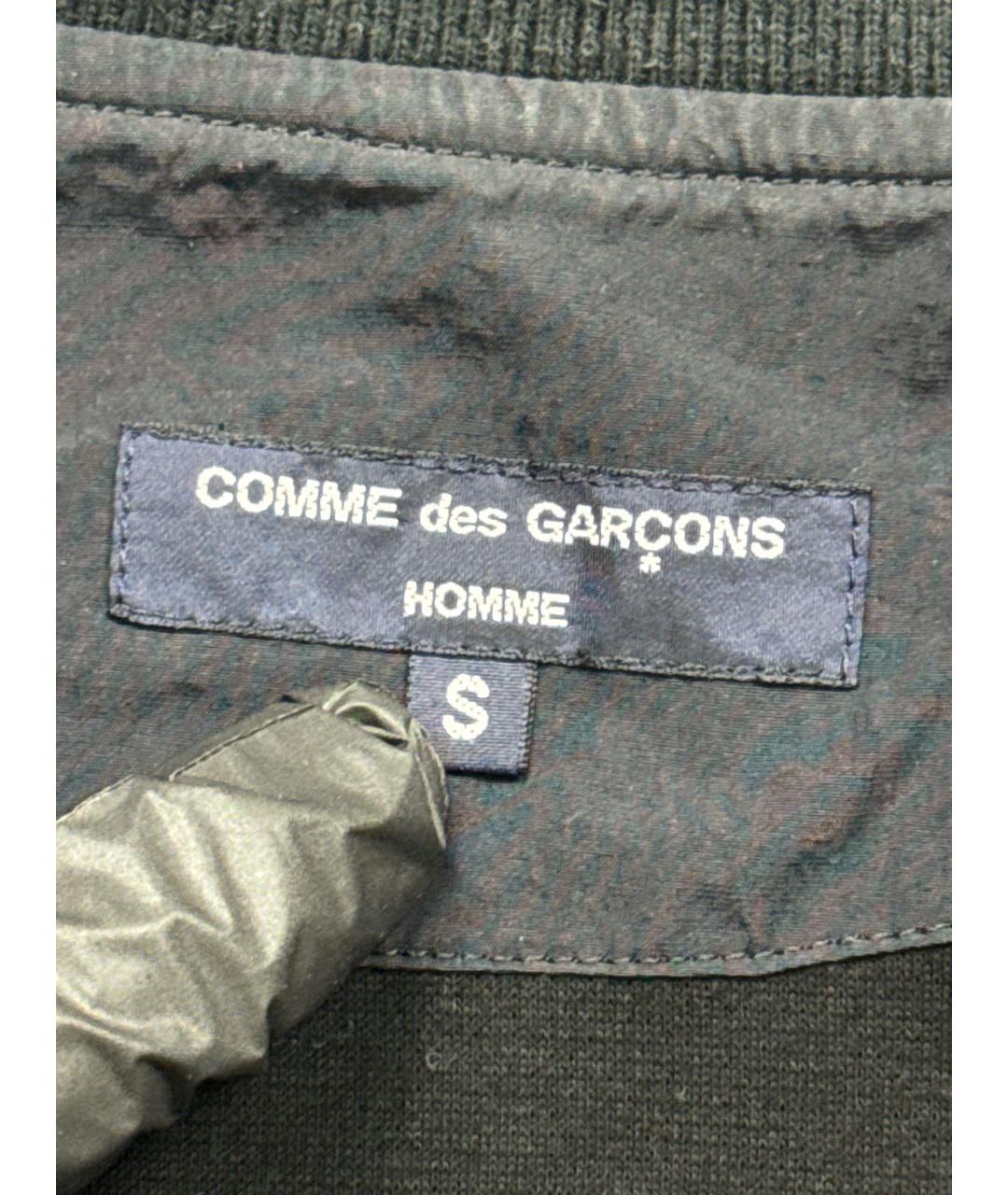 COMME DES GARÇONS Темно-синяя хлопковая куртка, фото 7