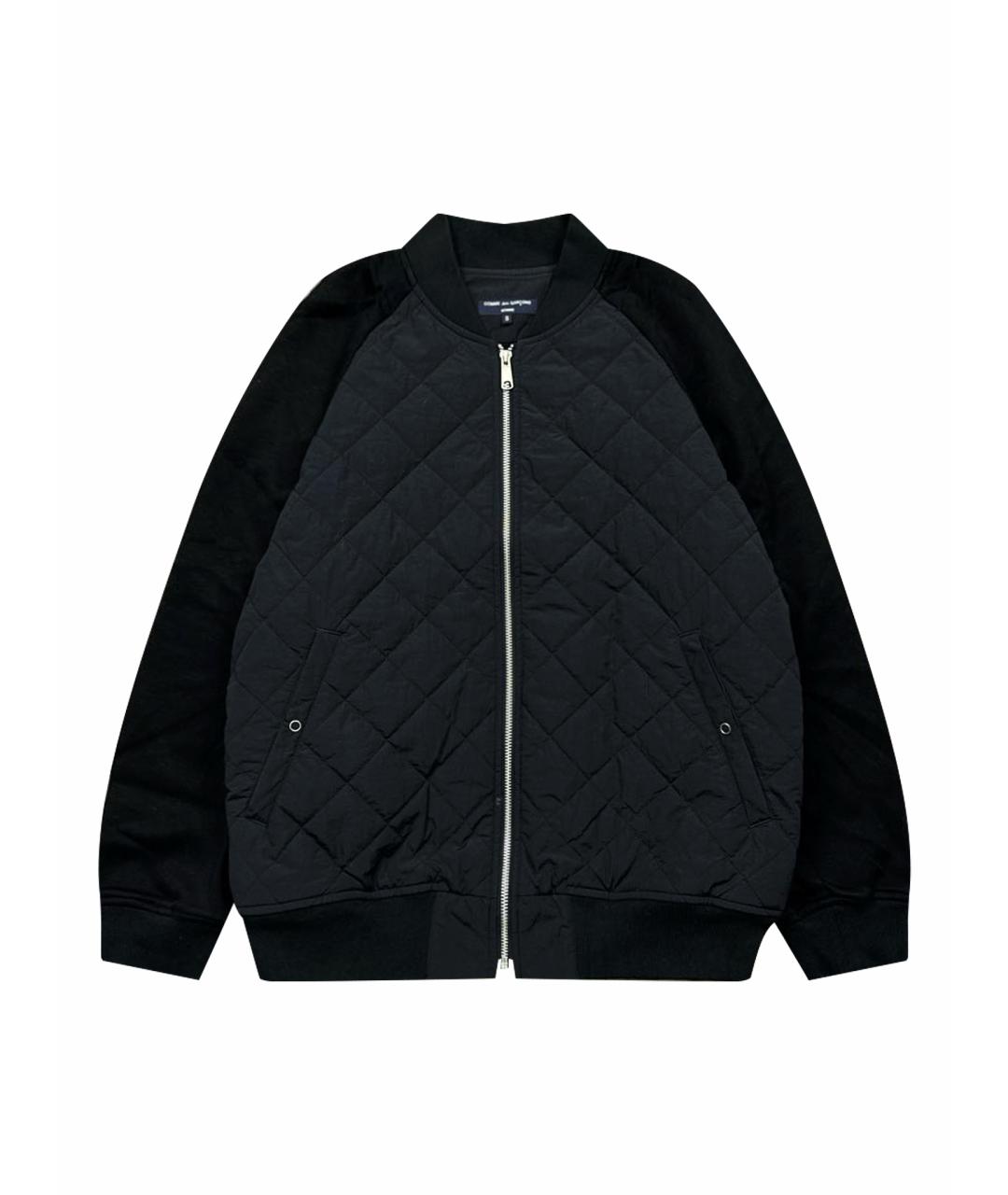 COMME DES GARÇONS Темно-синяя хлопковая куртка, фото 1