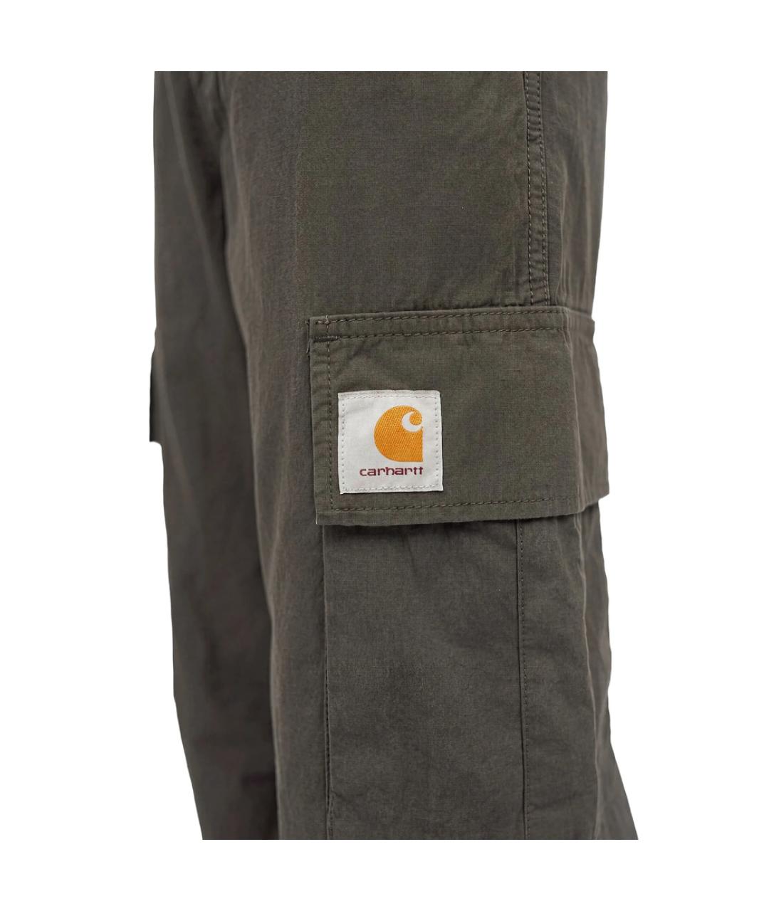 CARHARTT Серые вискозные повседневные брюки, фото 2