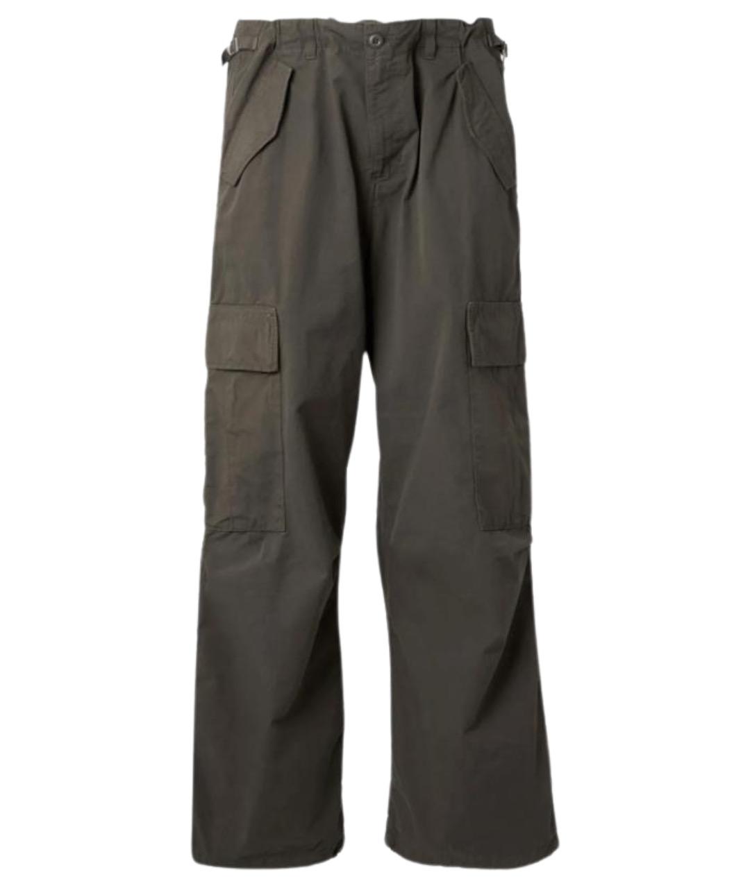 CARHARTT Серые вискозные повседневные брюки, фото 1