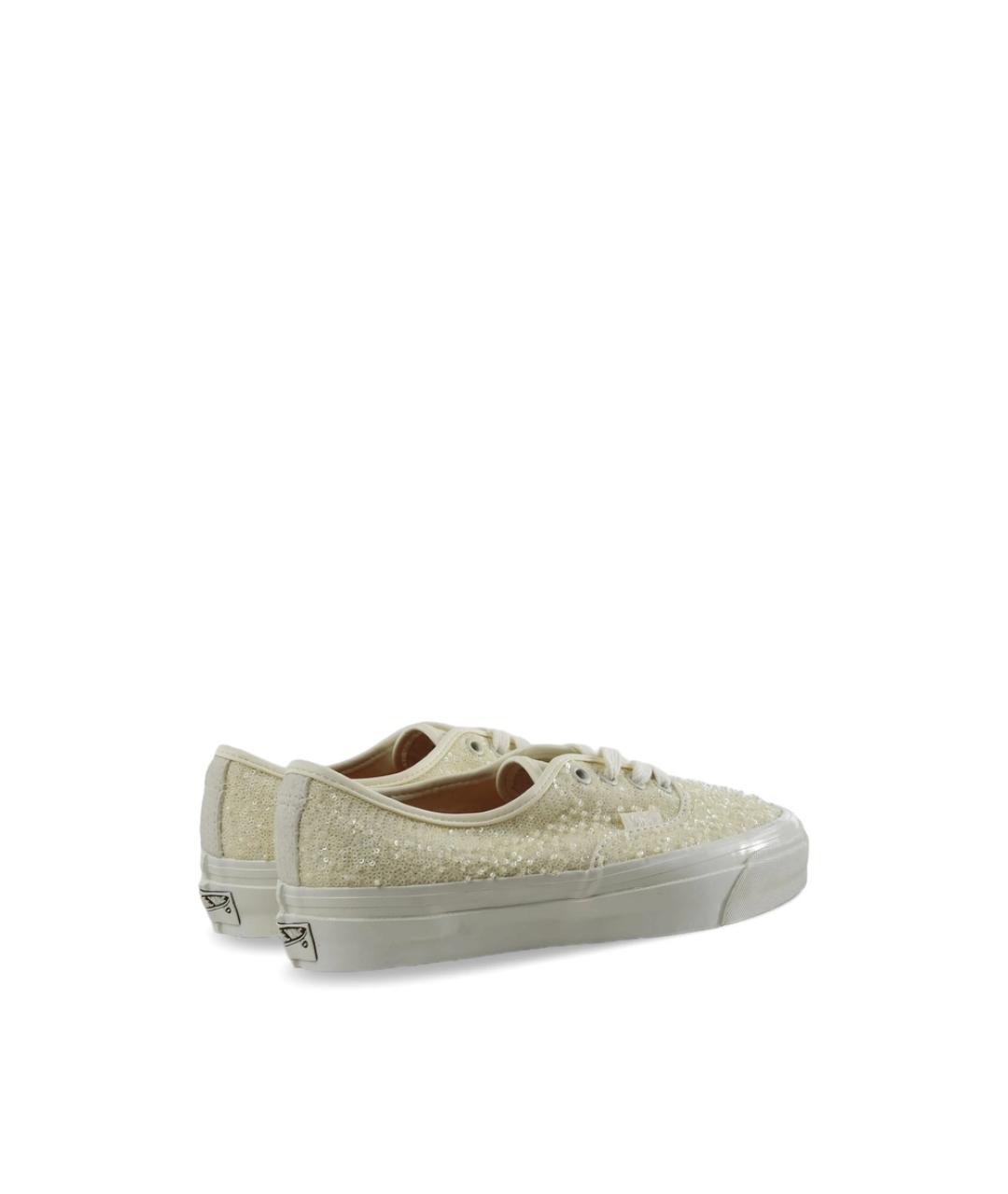 VANS Бежевые текстильные кеды, фото 3