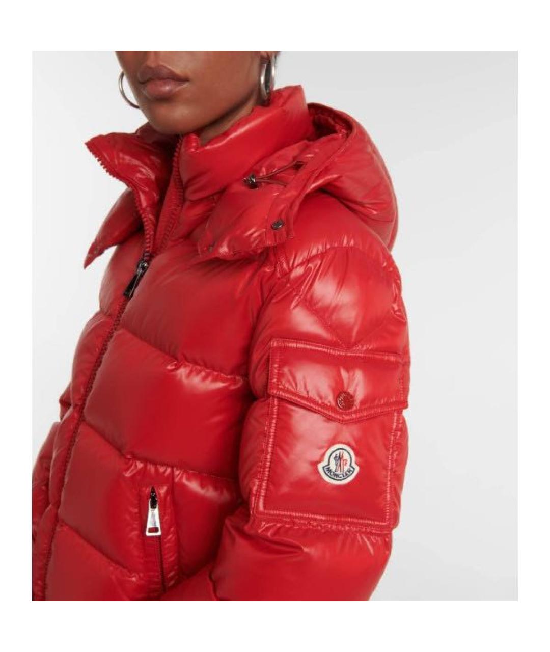 MONCLER Красная куртка, фото 2