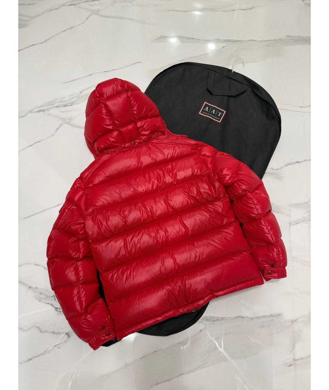 MONCLER Красная куртка, фото 7