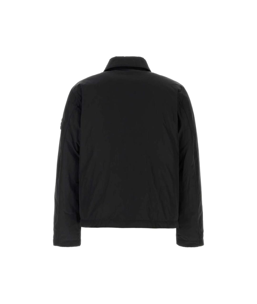 STONE ISLAND Черная полиэстеровая куртка, фото 2