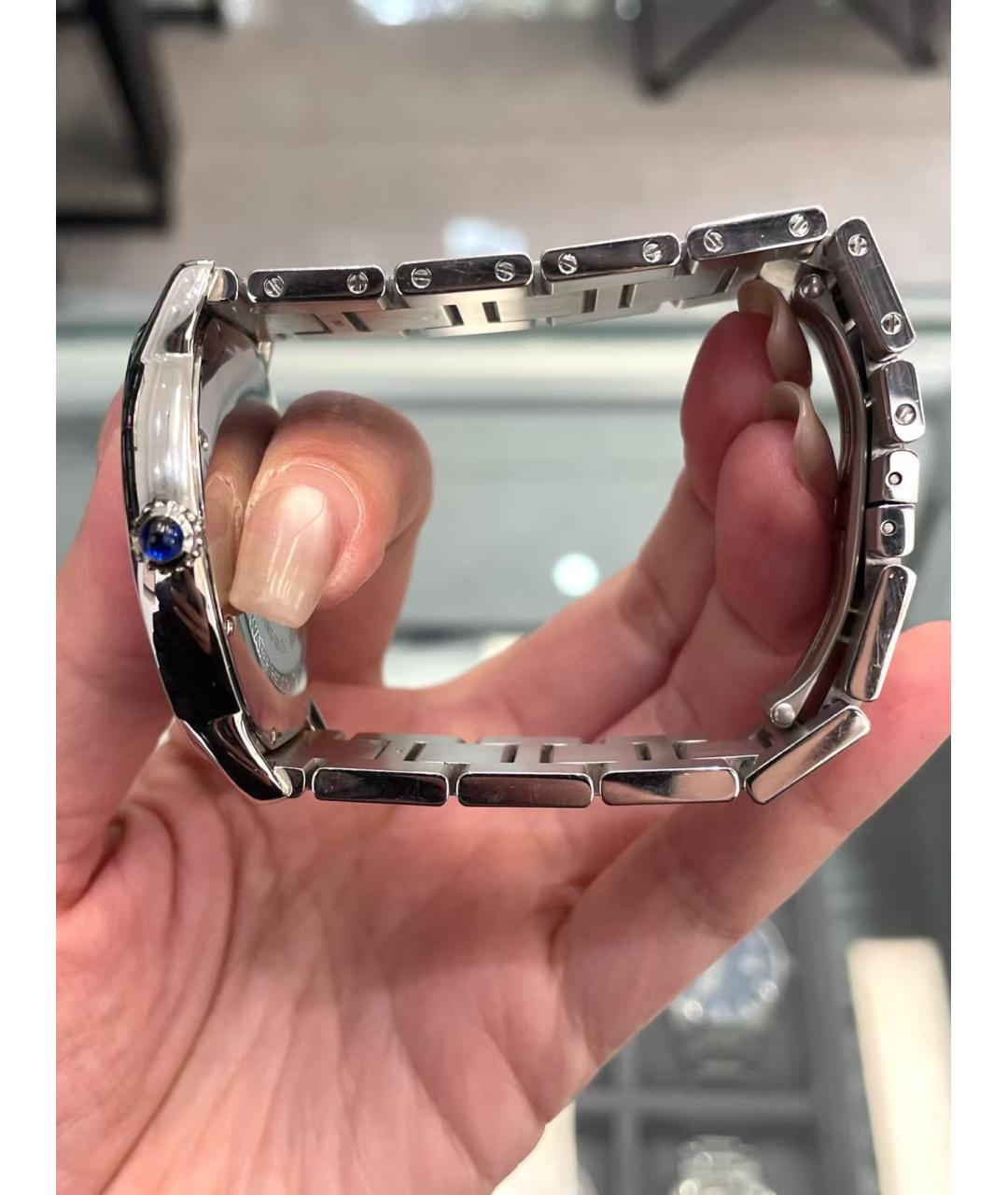 CARTIER Черные часы, фото 5