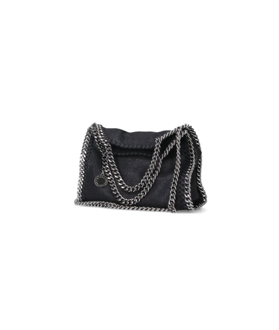 STELLA MCCARTNEY Черная сумка тоут из искусственной кожи, фото 2