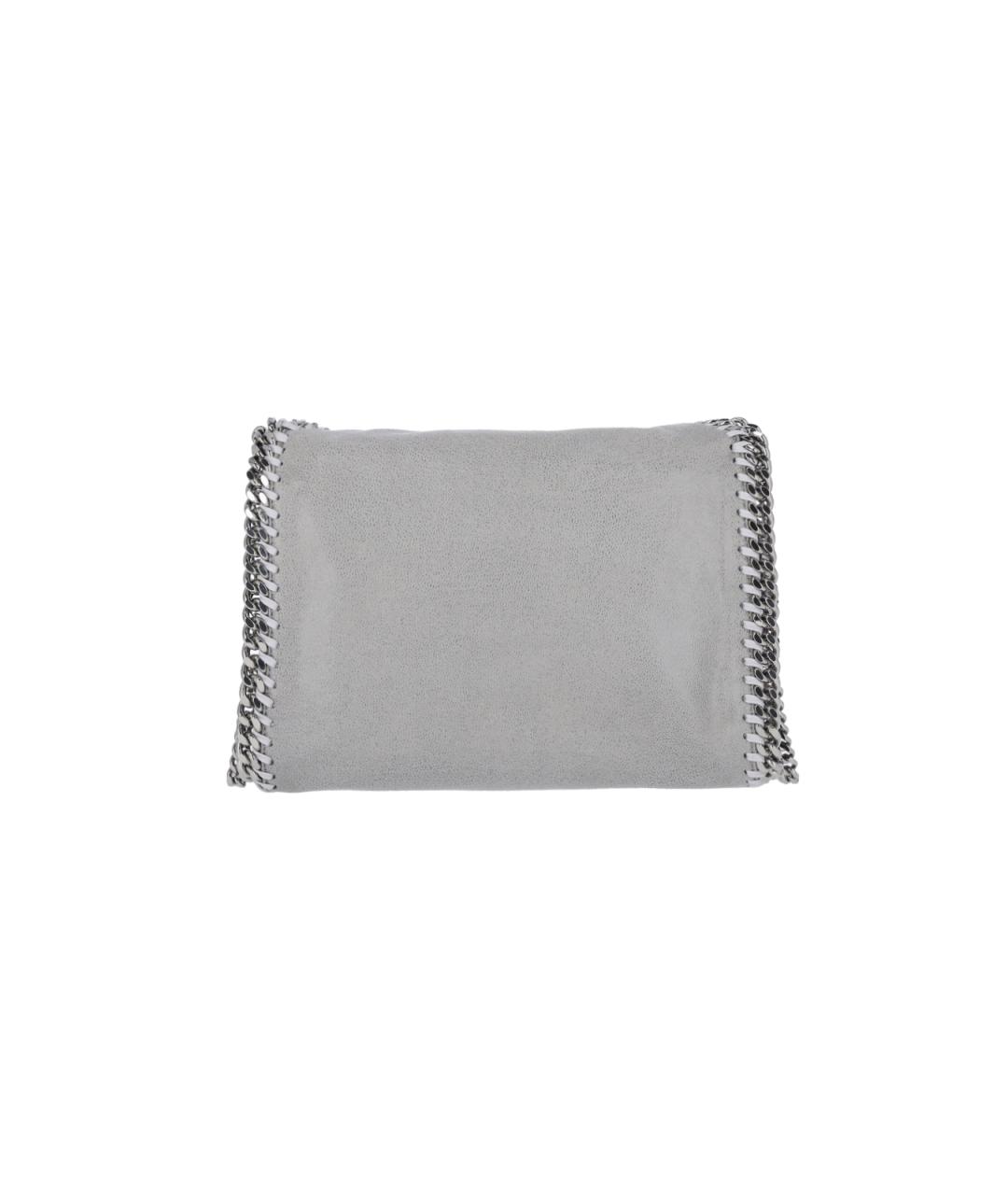 STELLA MCCARTNEY Серая сумка тоут из искусственной кожи, фото 3
