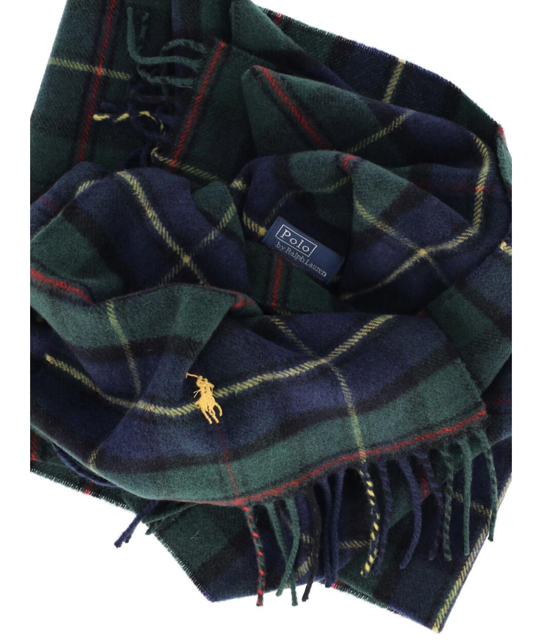 POLO RALPH LAUREN Мульти шерстяной шарф, фото 3