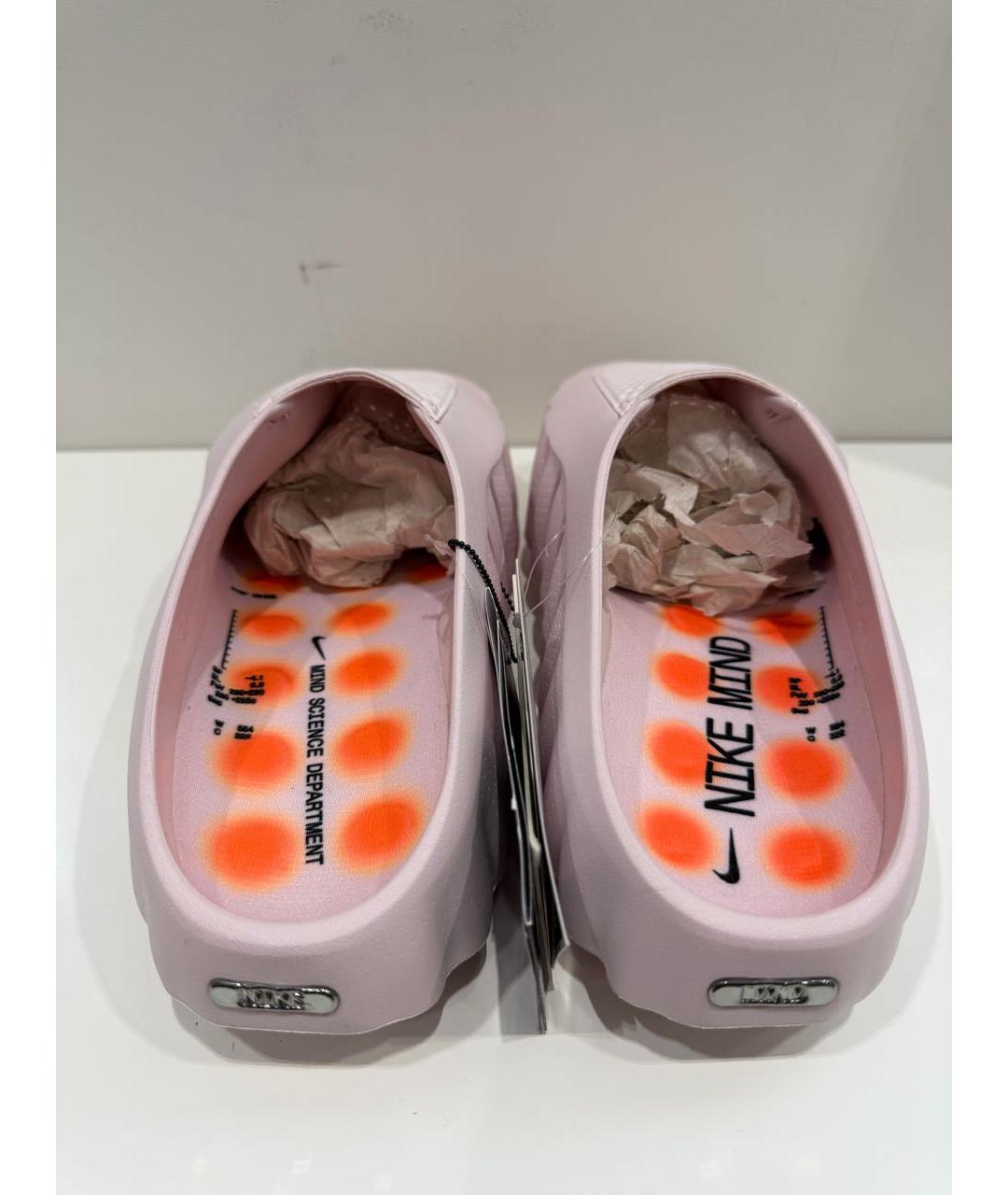 NIKE Розовые резиновые мюли, фото 4