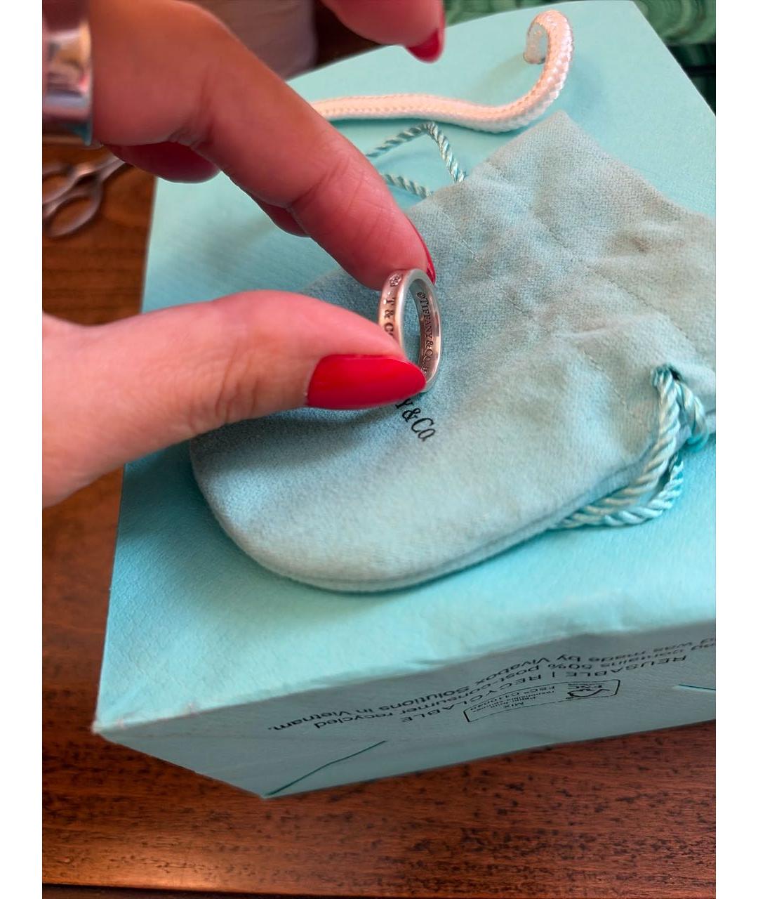 TIFFANY&CO Серебряное серебряное кольцо, фото 2