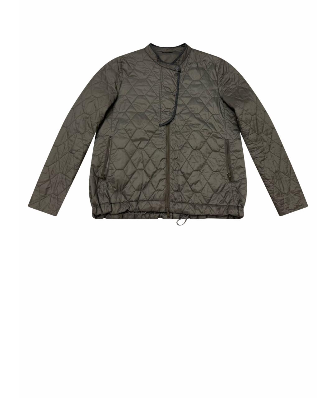 BRUNELLO CUCINELLI Антрацитовая нейлоновая куртка, фото 1