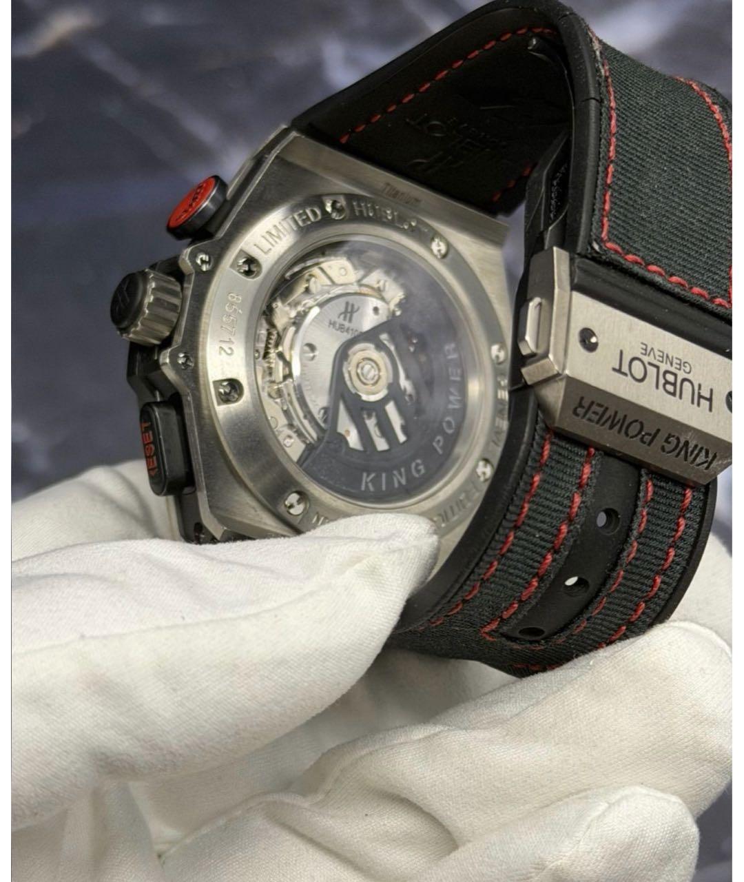 HUBLOT Черные часы, фото 3