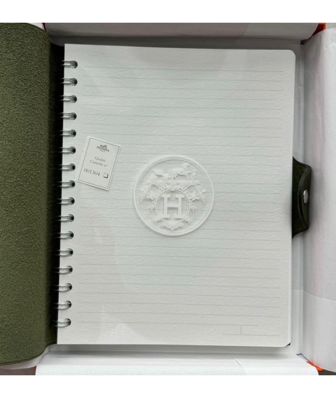 HERMES Хаки книга, фото 3