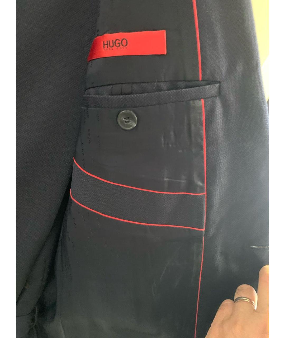 HUGO BOSS Серый классический костюм, фото 2
