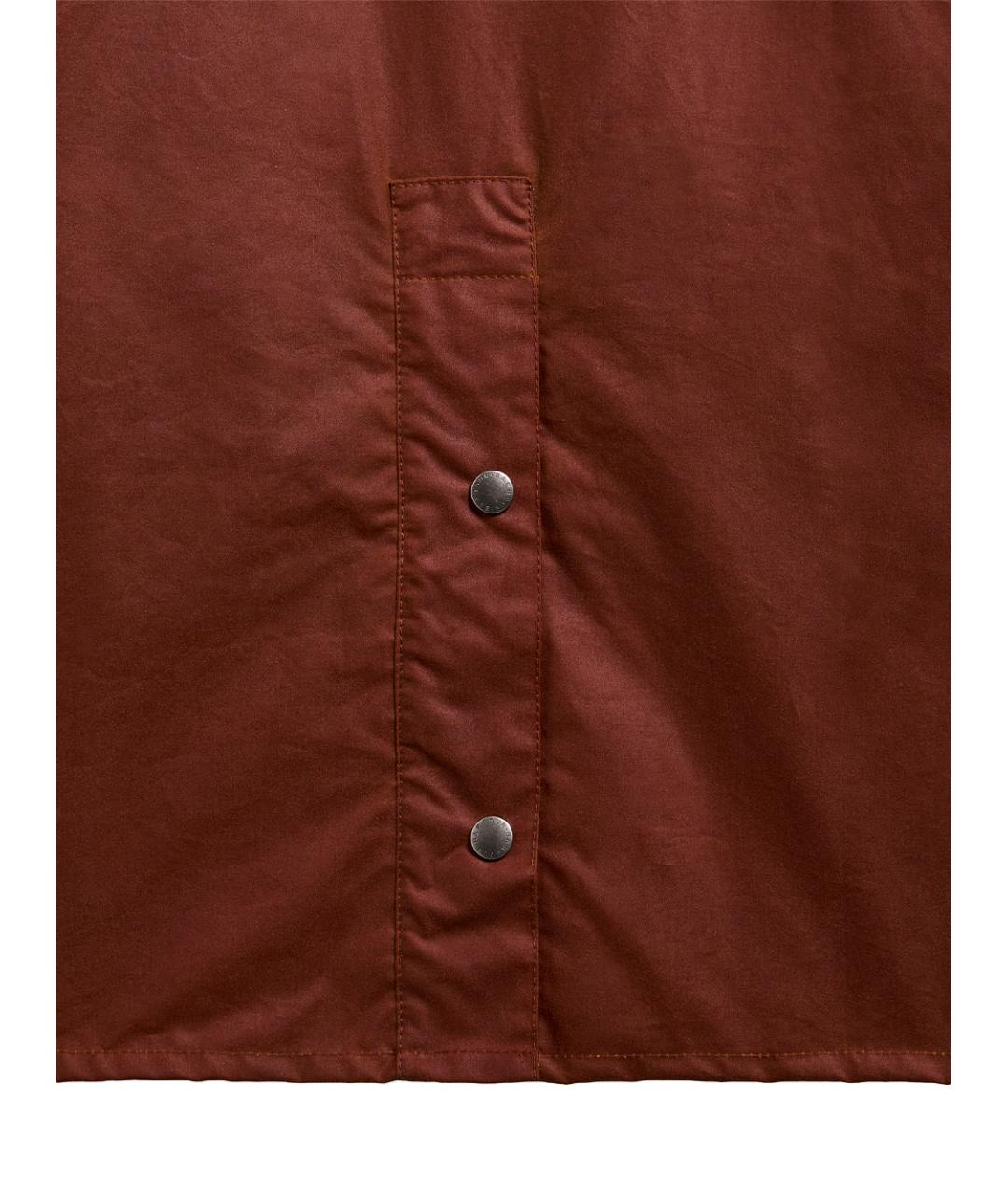 BARBOUR Коричневая хлопковая куртка, фото 9