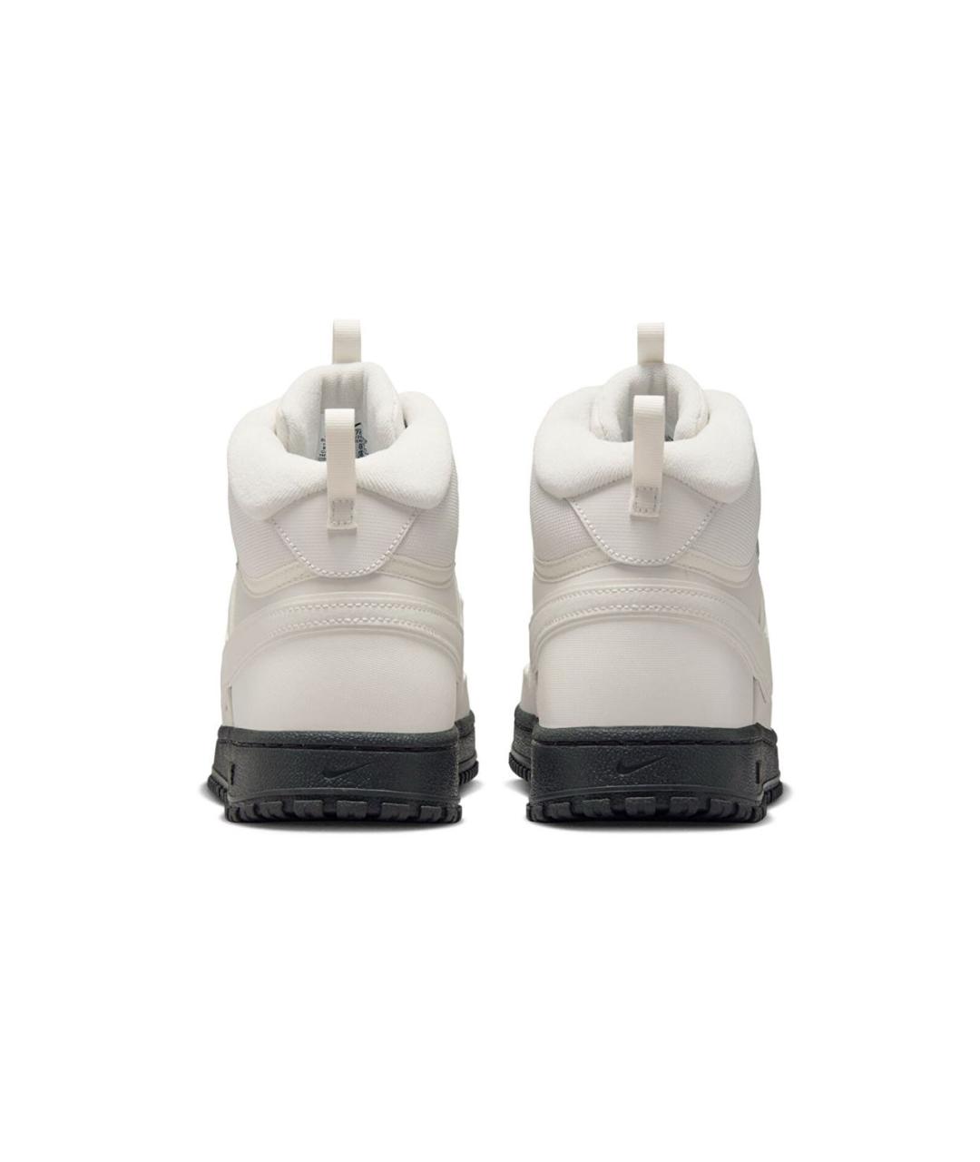 NIKE Белые кожаные высокие кроссовки / кеды, фото 4
