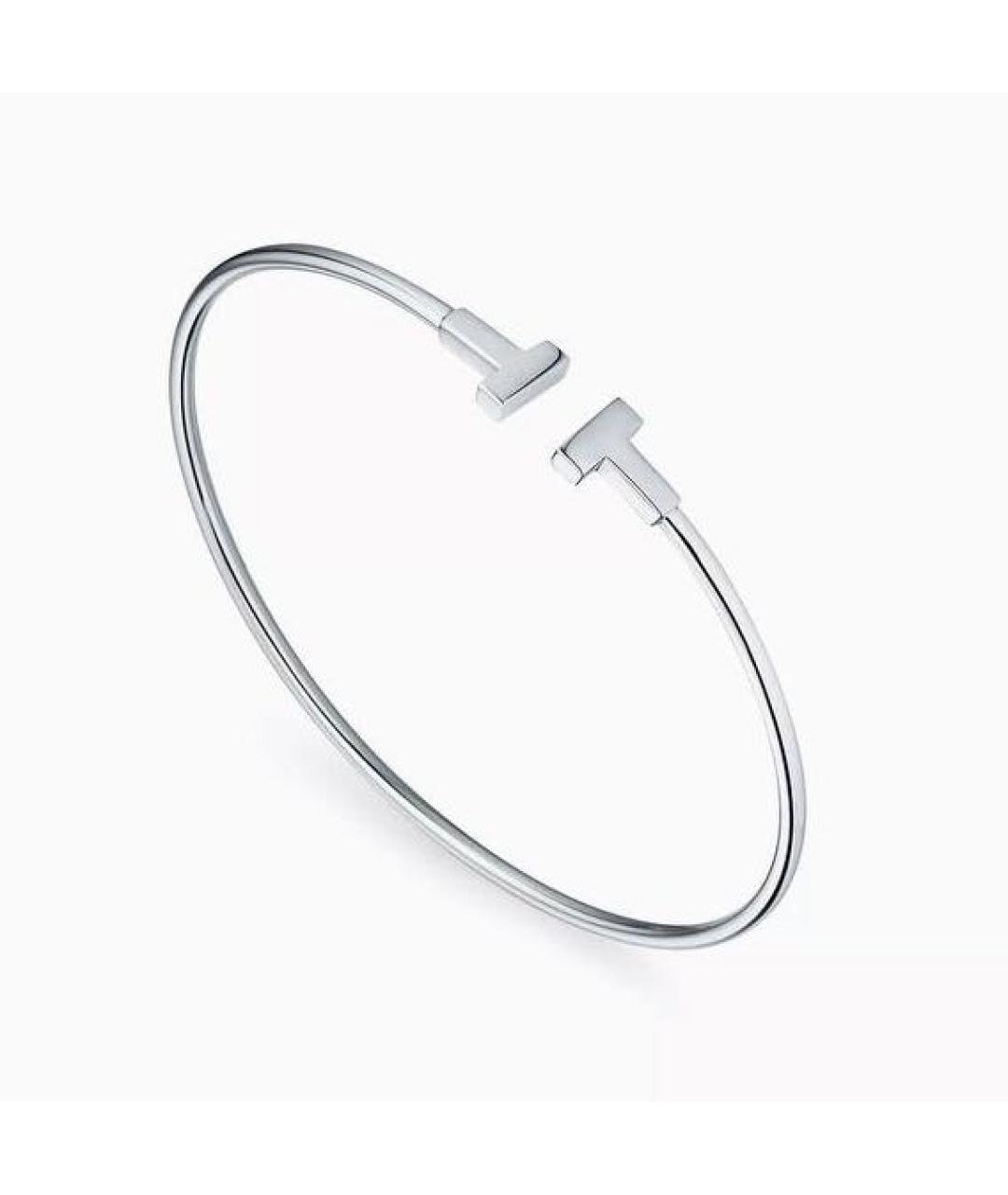 TIFFANY&CO Серебряный браслет из белого золота, фото 6