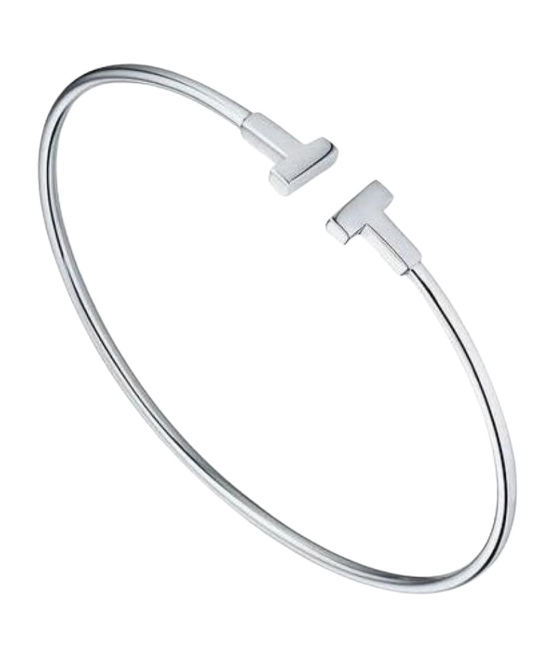 TIFFANY&CO Серебряный браслет из белого золота, фото 1