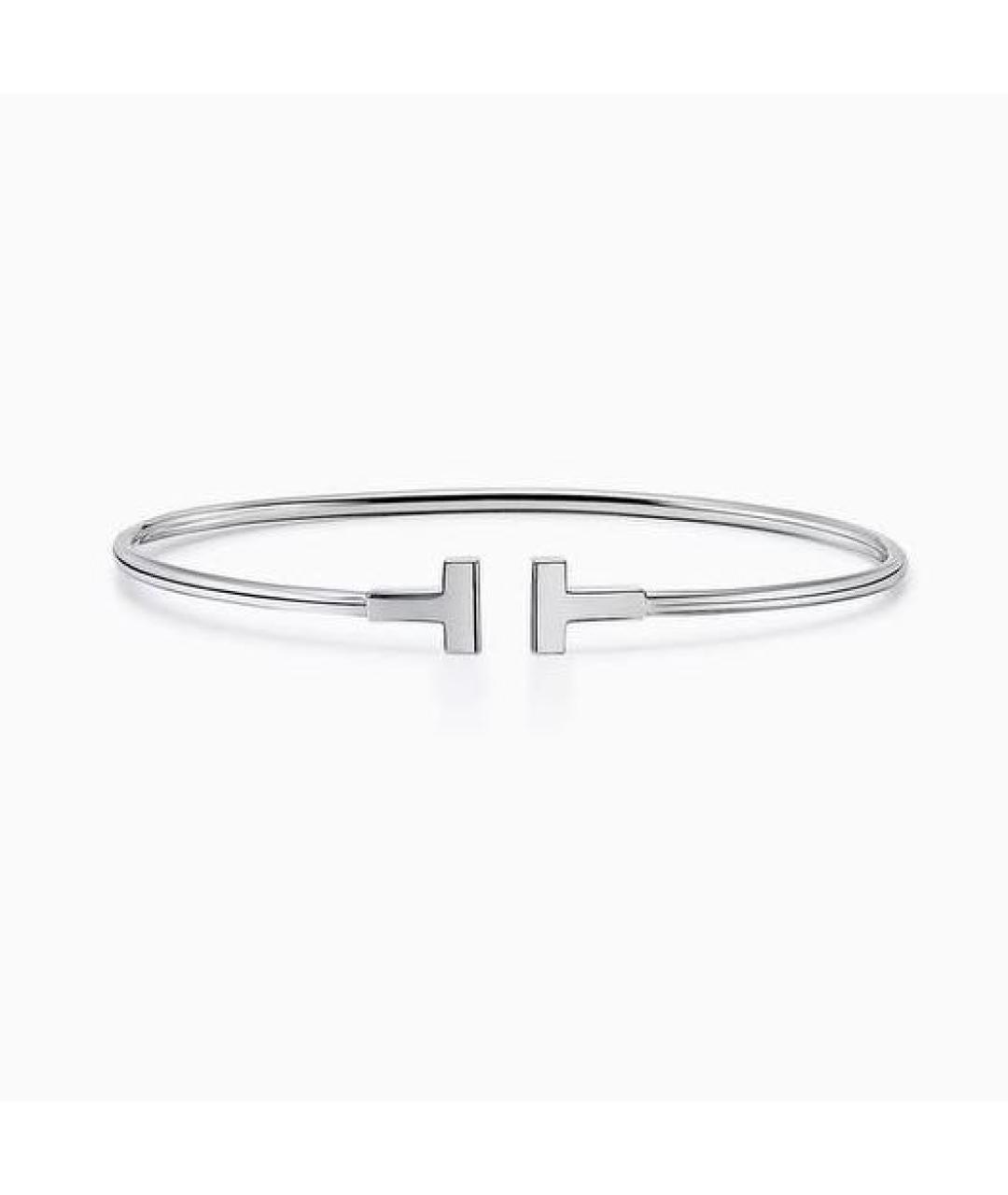 TIFFANY&CO Серебряный браслет из белого золота, фото 3