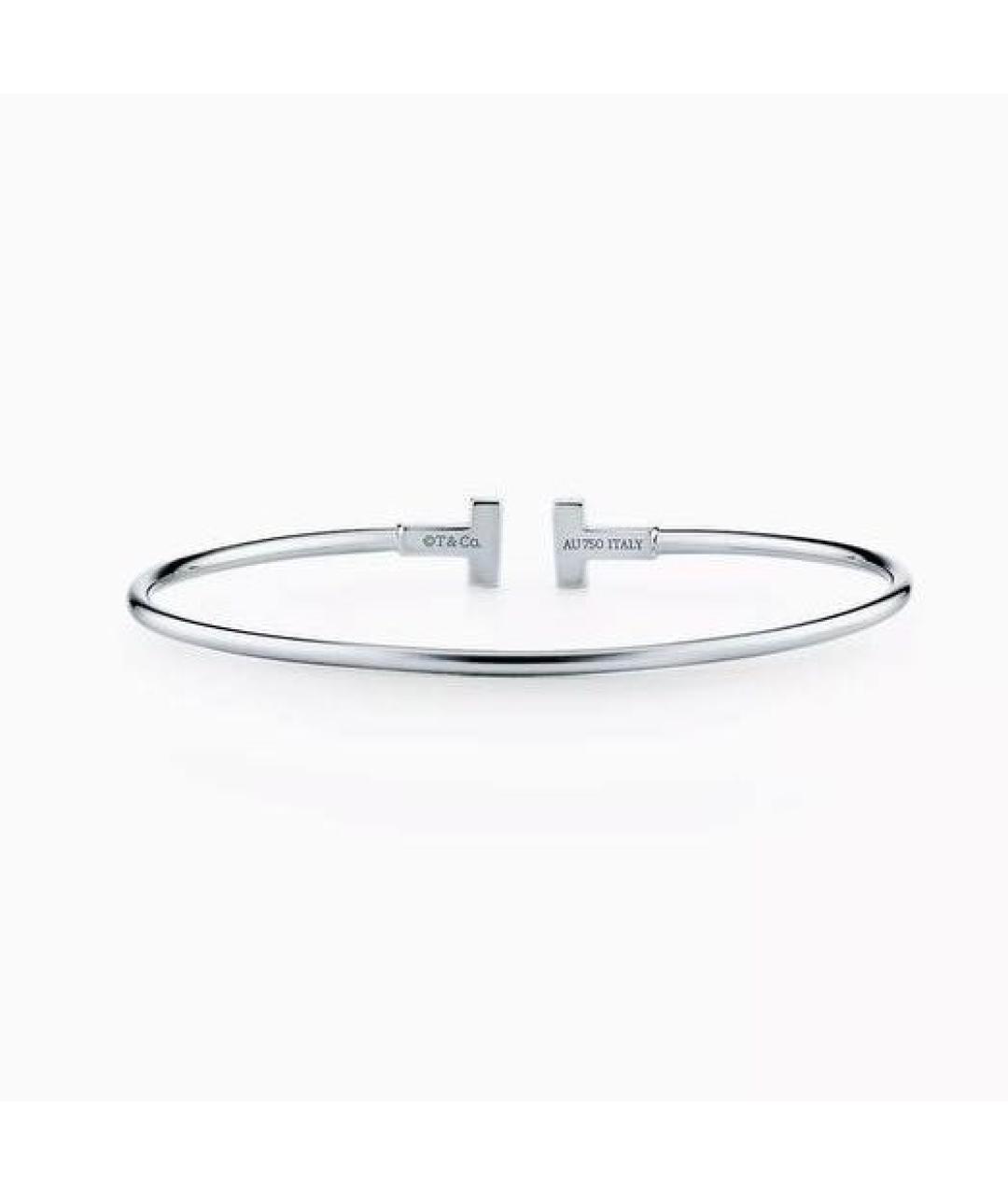 TIFFANY&CO Серебряный браслет из белого золота, фото 2