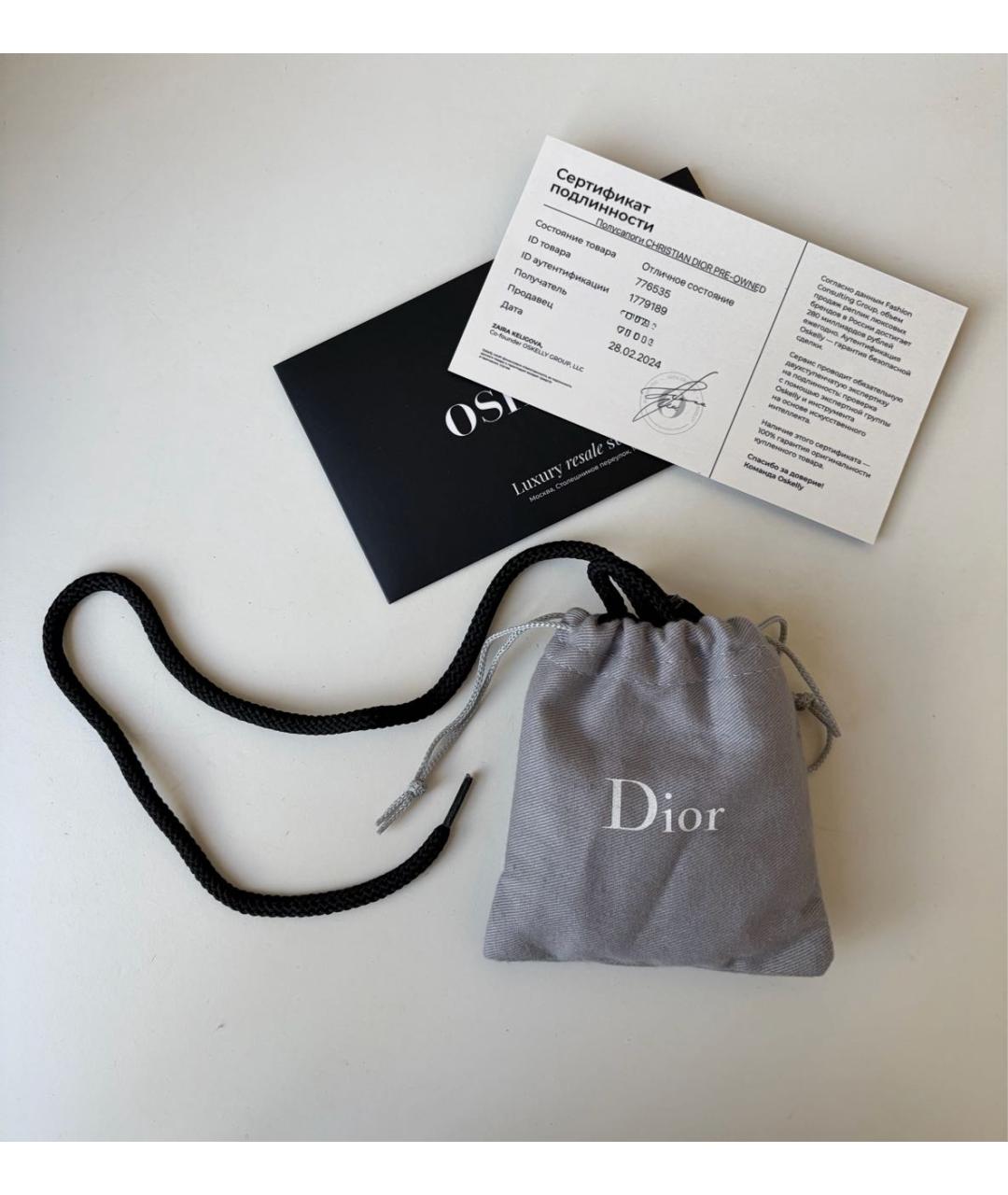 CHRISTIAN DIOR Черные кожаные ботинки, фото 8
