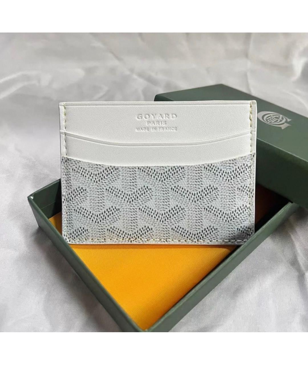 GOYARD Белый кардхолдер, фото 4