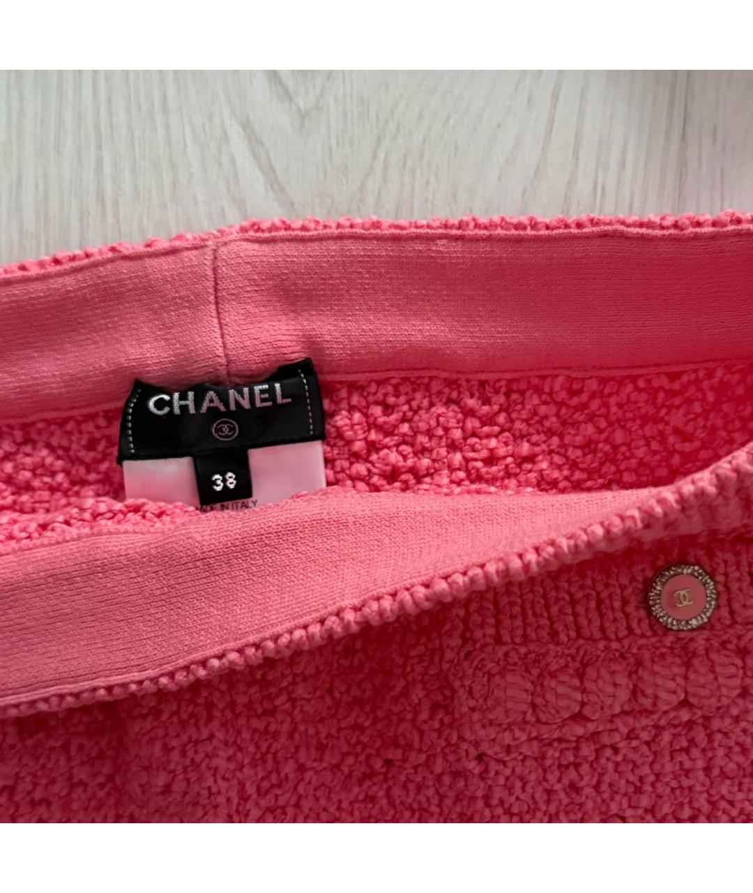 CHANEL Коралловый костюм с брюками, фото 4