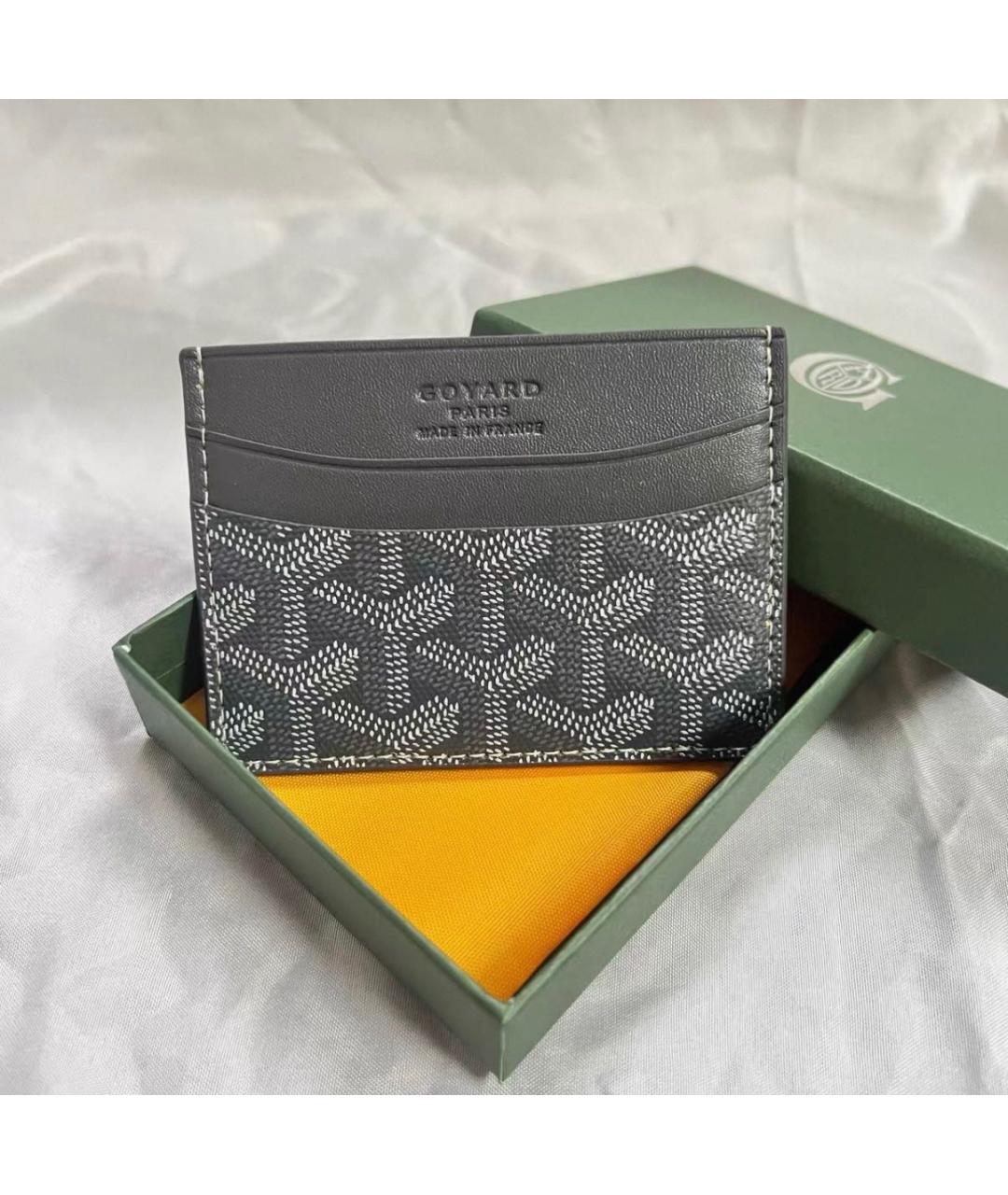 GOYARD Серый кардхолдер, фото 4