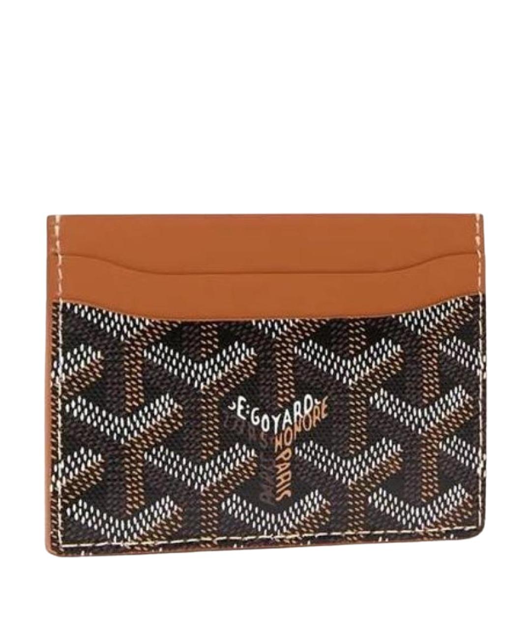 GOYARD Коричневый кардхолдер, фото 1