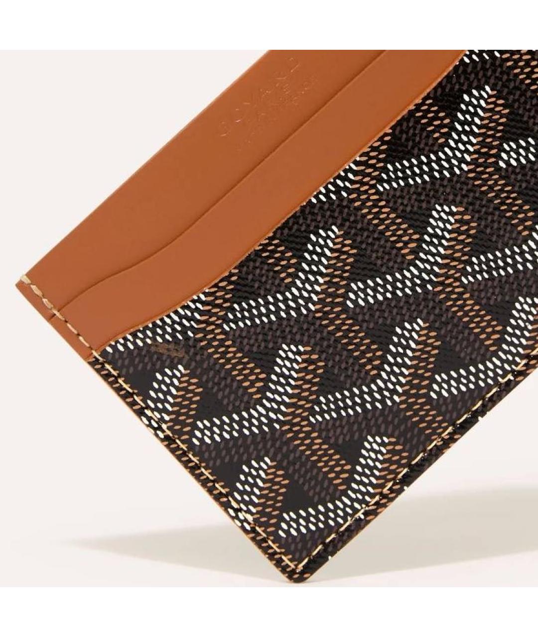 GOYARD Коричневый кардхолдер, фото 3