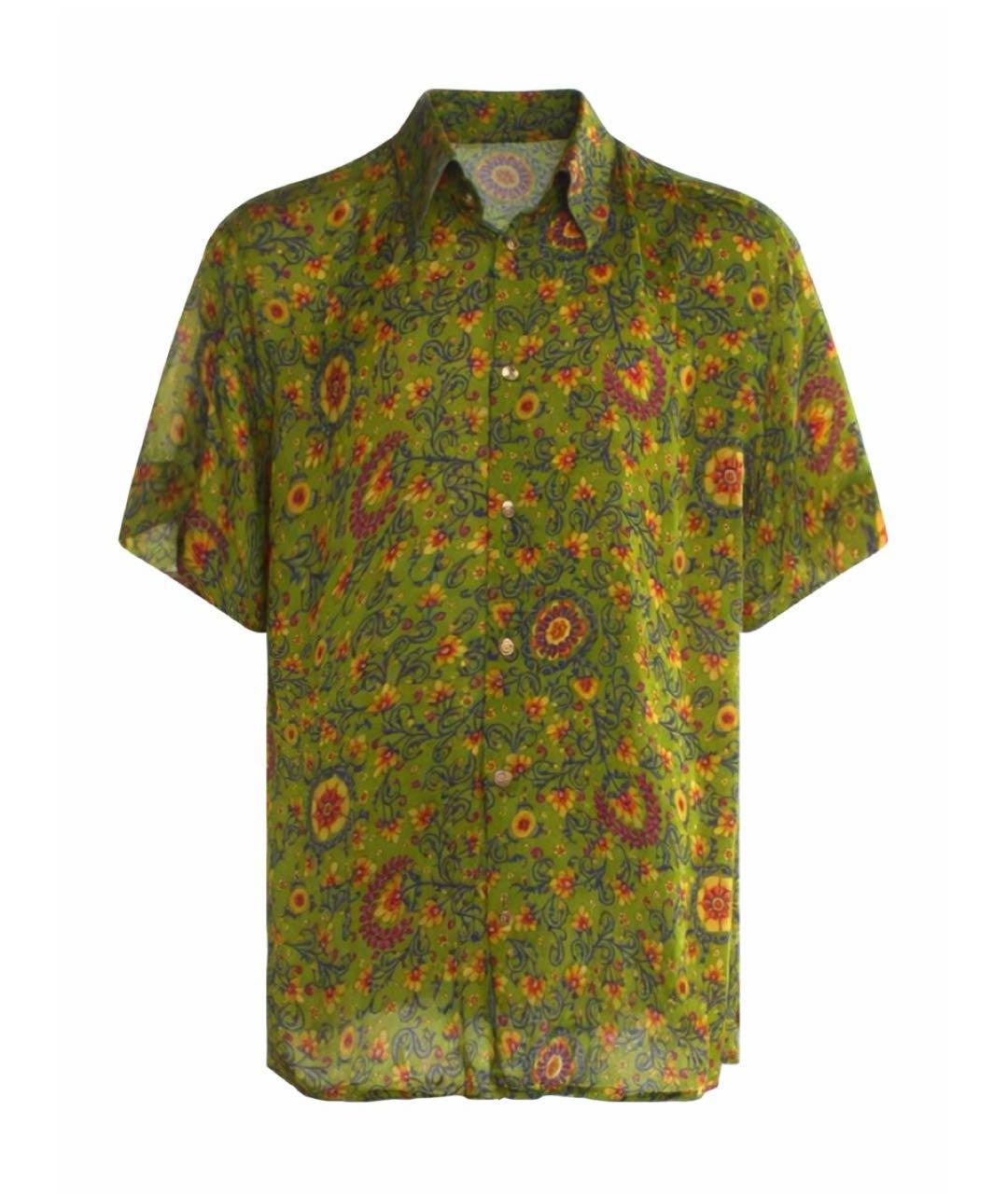 VERSACE Мульти шелковая рубашка, фото 1