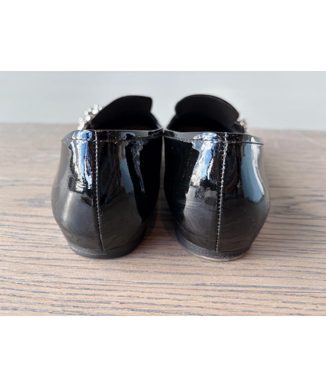 PRADA Черные лоферы из лакированной кожи, фото 4