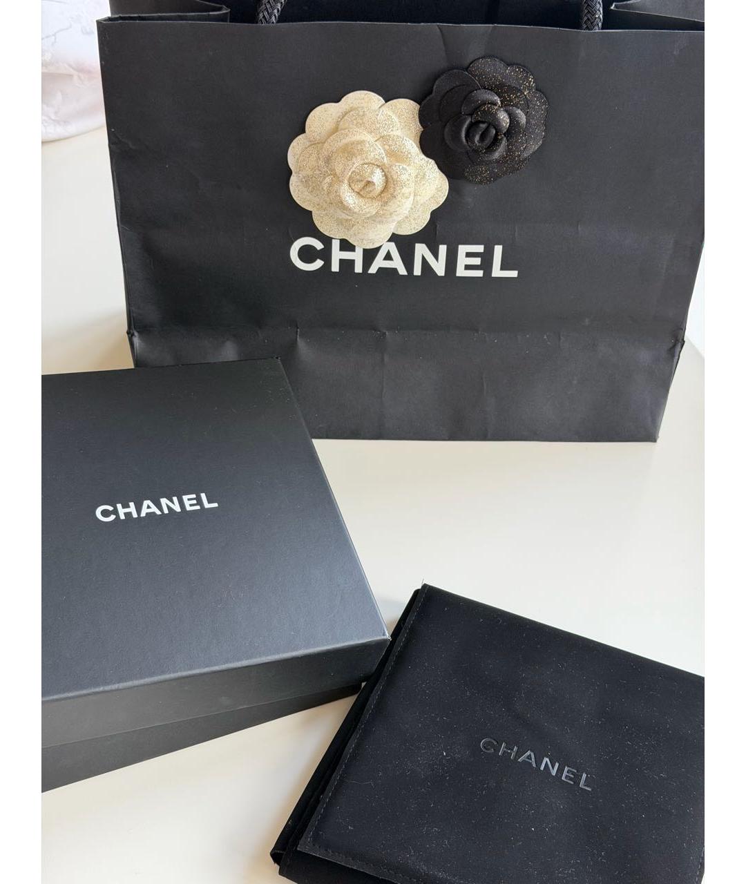 CHANEL Золотое металлическое колье, фото 5