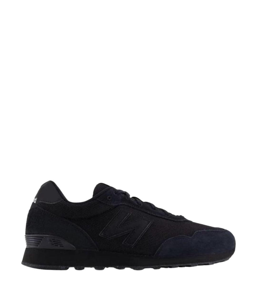 NEW BALANCE Черные замшевые низкие кроссовки / кеды, фото 1