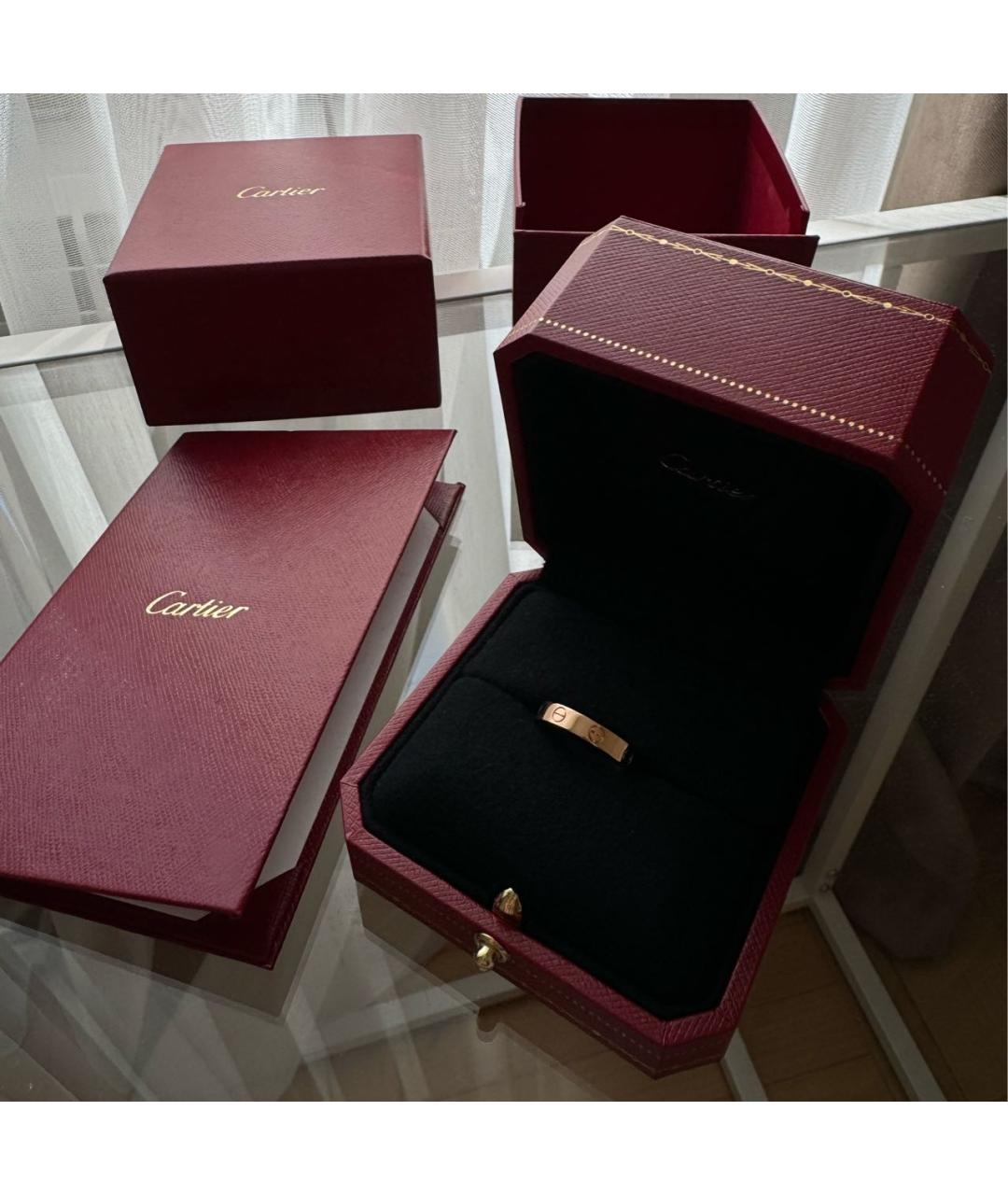 CARTIER Золотое кольцо из розового золота, фото 2