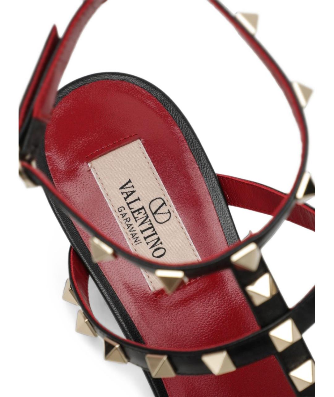VALENTINO Черные кожаные туфли, фото 2