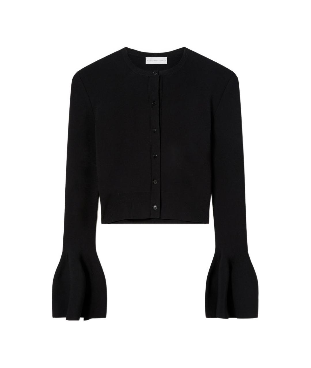 STELLA MCCARTNEY Черный вискозный кардиган, фото 1